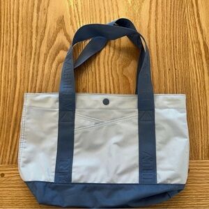 Athleta Blue and Gray Tote Bag